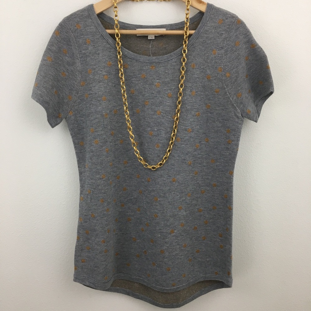Loft | Polkadot Short Sleeve Top